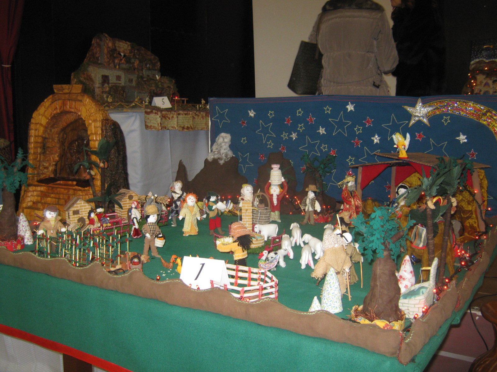 1 classificato Presepe Sala hobby