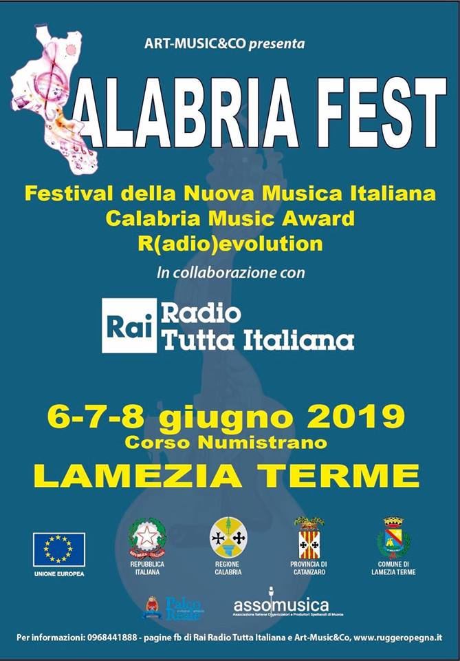 Calabria Fest manifesto loghi