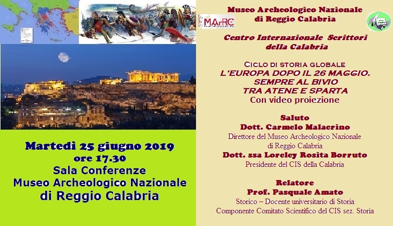 Foto manifesto Ciclo di storia globale 25 giugno 2019