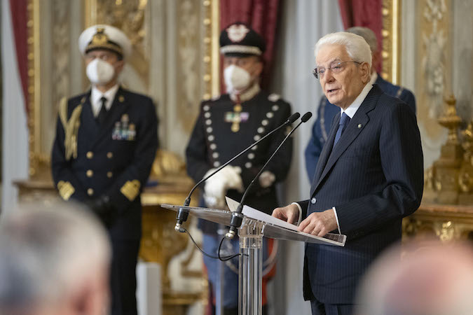 MATTARELLA per il XXV Aprile. La pace non è la resa